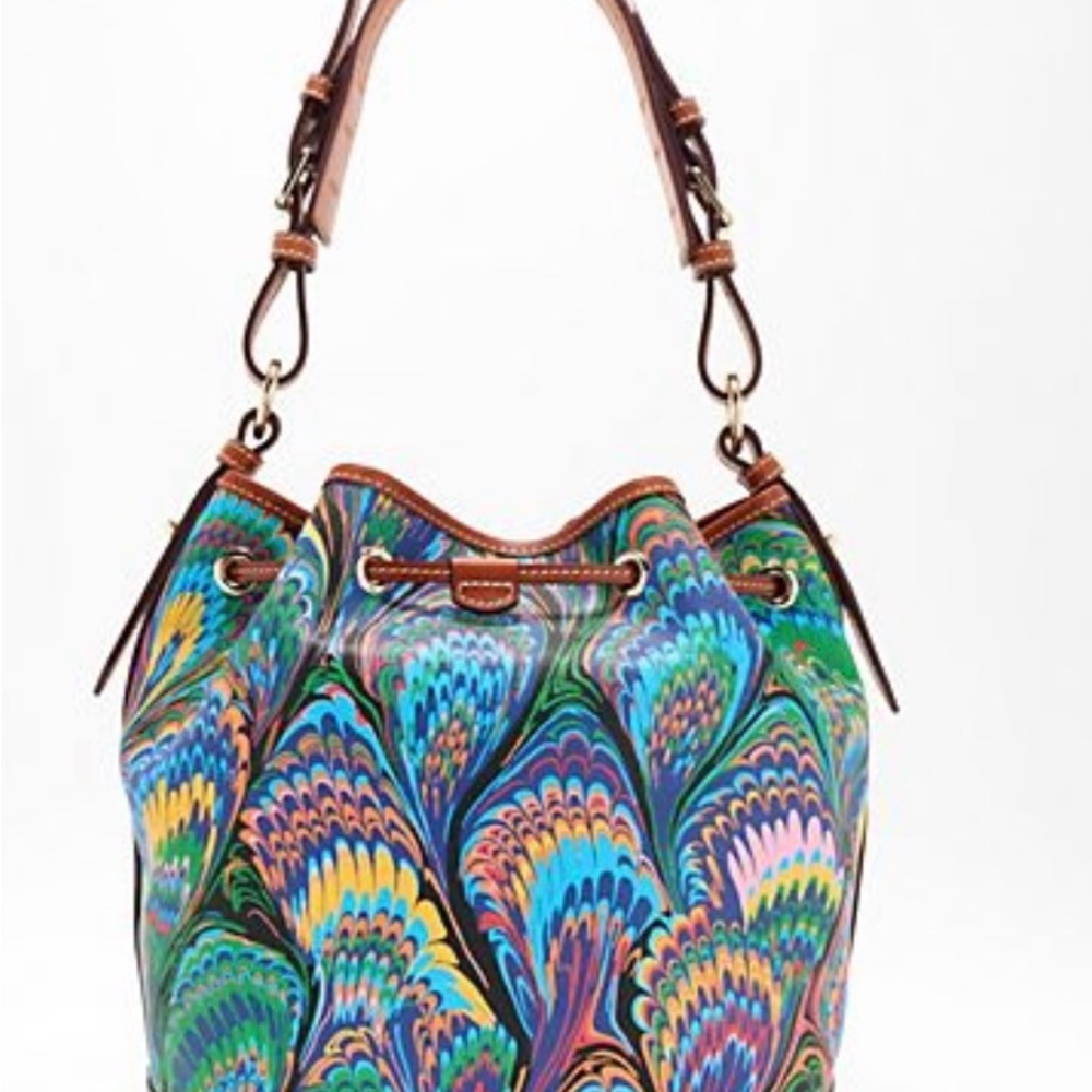 Dooney & Bourke Multicolor Patterned Shoulder Bag